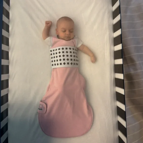 Nanit Breathing Wear Sleeping Bag - Blush Pink - Picture 2 of 4